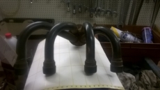 Kr�mmeranlage Kawasaki GPZ750 Turbo mit Turbospinne gebraucht.